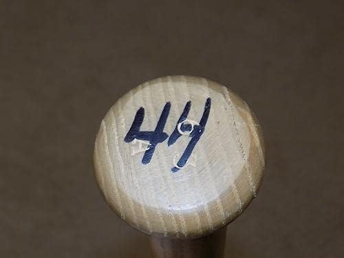 Hank Aaron Game usou Bat Atlanta Braves Hof PSA Gu 7 - MLB Game Usado Bats