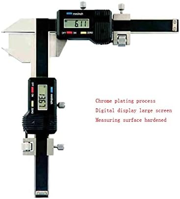 N/A M1-M25 0,01mm de espessura de dente digital Pinça de engrenagem Roda de medição Ferramenta de precisão