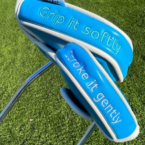 Tampa do taco de golfe shanker - SONUTPUPTTTS CAPA DE PUTTER DE MALLET FRANÇO - Tour Grade PU