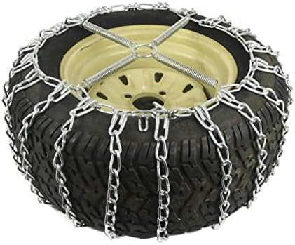 A ROP SHOP | 2 par de cadeia de pneus de ligação para kubota 18x8.5x8 dianteiro 22x11x8 pneus