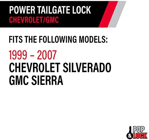 POP & Lock PL8110 Lock de porta traseira elétrica para Chevy/GMC