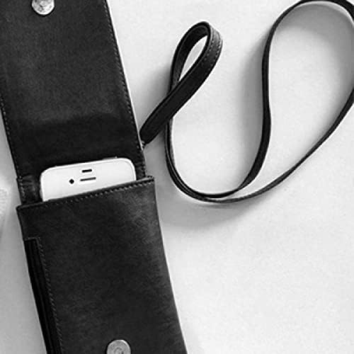 Símbolo da Rússia Símbolo Russo Dolls Padrão Phone Phone Goletes pendurado bolsa móvel bolso preto bolso