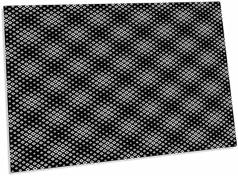 3drose quadrado padrão de fundo - abstrato vetor gráfico. - Tapetes de local para baixo da almofada