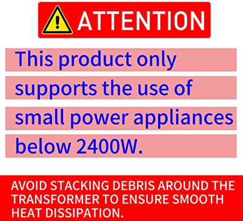 Transformador de conversor de tensão de 3000 watts 110V a 220V Adaptador de transformadores para