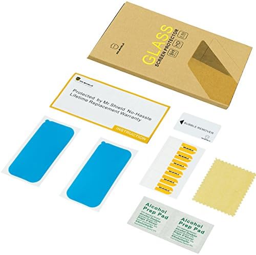 Mr.Shield [3-Pack] projetado para Orbic Q10 4G / Orbic Joy 4G [vidro temperado] [Japão com dureza 9H] Protetor de tela com substituição de vida útil