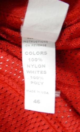 2010 SAN FRANCISCO 49ers #96 Jogo emitiu camisa vermelha 46 DP28842 - Jerseys usados ​​na NFL não assinada