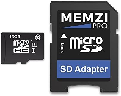 MEMZI PRO 16GB CLASS 10 90MB/S MICRO SDHC CARTÃO DE MEMÓRIA COM ADAPTADOR SD para Sony Xperia C ou X Série Cell