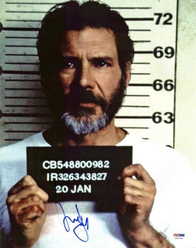 Harrison Ford the Fugitive Signed Authentic 11x14 Photo PSA/DNA H86094
