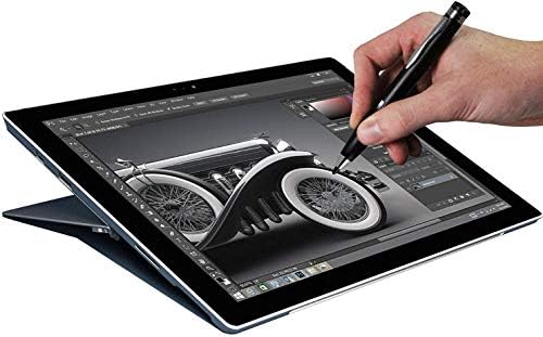 Broonel Black Mini Fine Point Digital Active Stylus Pen compatível com o Lenovo ThinkBook 14 IML