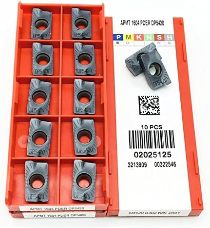 Acessórios para máquina -ferramenta de ferramentas de carboneto APMT1604 PDER DP5320 DP5420 TRUNTAÇÃO DO TURNAMENTO