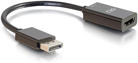 C2G 8in DisplayPort ™ Male para HDMI® Female Passive Adapter Converter - 4K 30Hz
