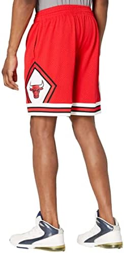Mitchell & Ness NBA Swingman Road Shorts Bulls 97-98 Scarlet 2xl