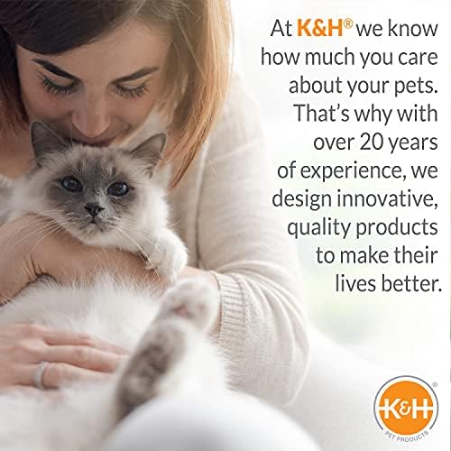 K&H PET Products Universal Mount Kitty Sill Cat Window Police 14 x 24 polegadas lã com capuz com