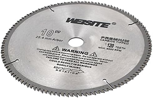 Aexit 10 polegadas Blades DIA 120T dentes metal Circular Cuttter Cutting Cutting Circular SAW Blades Tool Rotary Tool