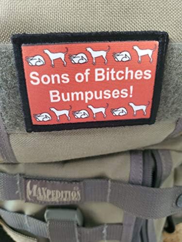 Bumpus Sons of Bitches Moral de Natal Militar Tactical Funny By Redheaddtshirts. Feito nos Estados Unidos!