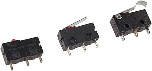 Shubiao Micro-Switches SPDT KW12 ALVAÇÃO DO ALLAÇÃO DO COMPLETA DO MINI MICROMANCO KW11-1Z-00 KW11-1Z-0101 Atuador de alavanca momentânea Micro-Switch Micro-Switch