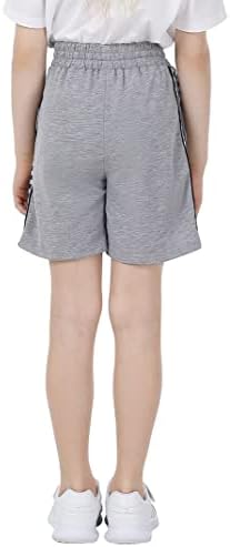 Geru Kids Toddler Girl Garoto de verão Casual Cotton Classic Fit Surfras elásticas de cintura shorts de basquete