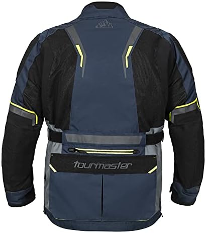 Jaqueta Ridgecrest do TurMaster-Breathable, Mesh Adventure Touring Motorcycle Jacket com armadura aprovada por CE e vários bolsos para proteção para qualquer clima