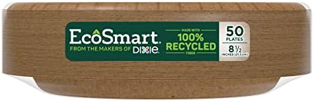 EcoSmart dos fabricantes de placas de papel de fibra de fibra reciclada , 8,5 pol.