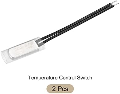 Rebocador KSD9700 NC 105C Interruptor de controle de temperatura Termostato Chave de protetor térmico - Normalmente Close/250V 5a/metal/2pcs