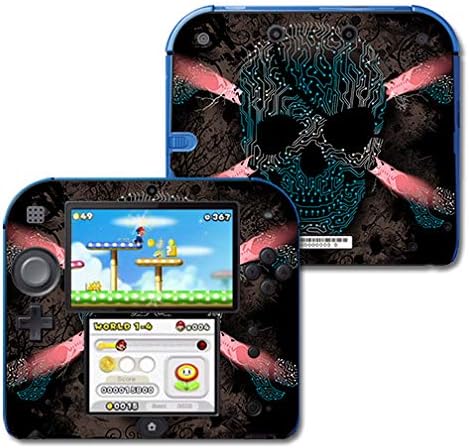 MightySkins Skin Compatível com Nintendo 2DS - Butterfly Splash | Tampa protetora, durável e exclusiva