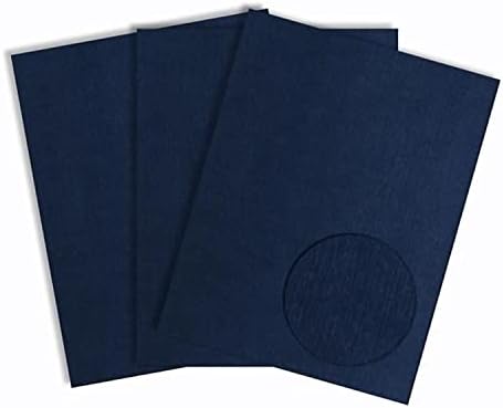 Pacote de 50 folhas de cartolina azul marinho 9 x12 50/pkg por get inspirado
