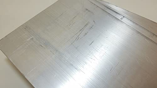 6061 barra plana de alumínio, 3/8 x 8 x 14 de comprimento, caldo sólido, placa, usinagem