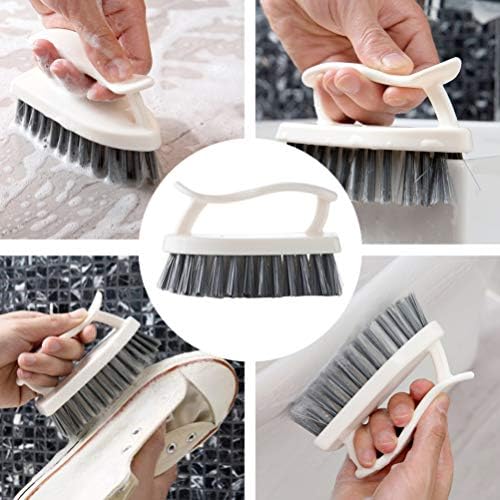 Escovas de cabilock Scrub Scrub Brush 2pcs Esfrecada de plástico Lavanderia Limpeza escova de