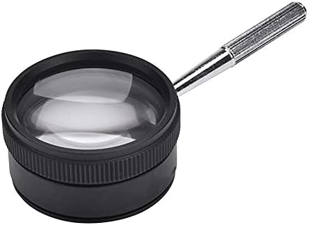 Fjydbtwj hobby linears, retendo lupa 30 vezes lente óptica de maquiagem de identificação de jóias de jóias de